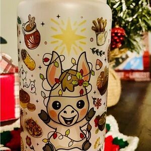 Festive Decorated Tumbler